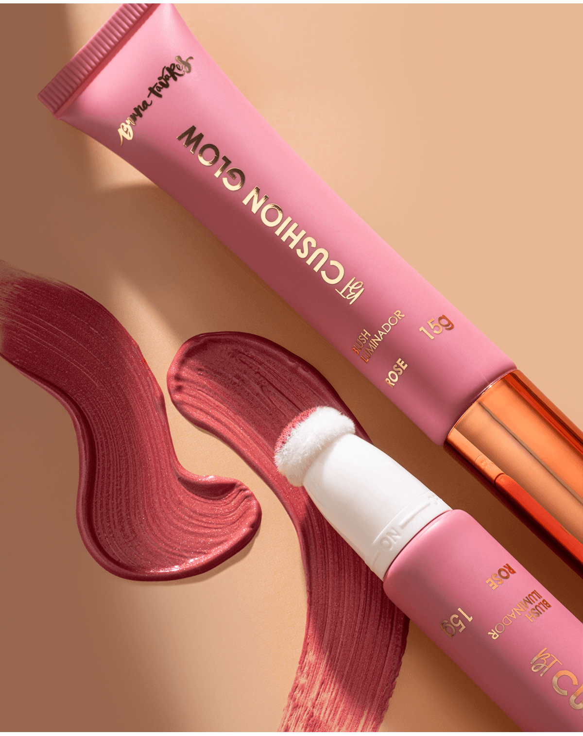 BT Cushion Glow Rose